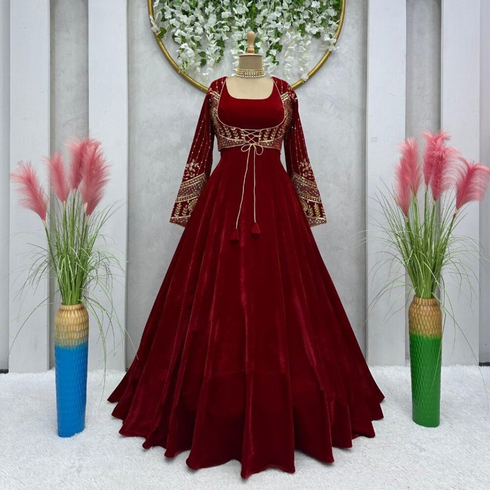 Velvet Party wear Dress